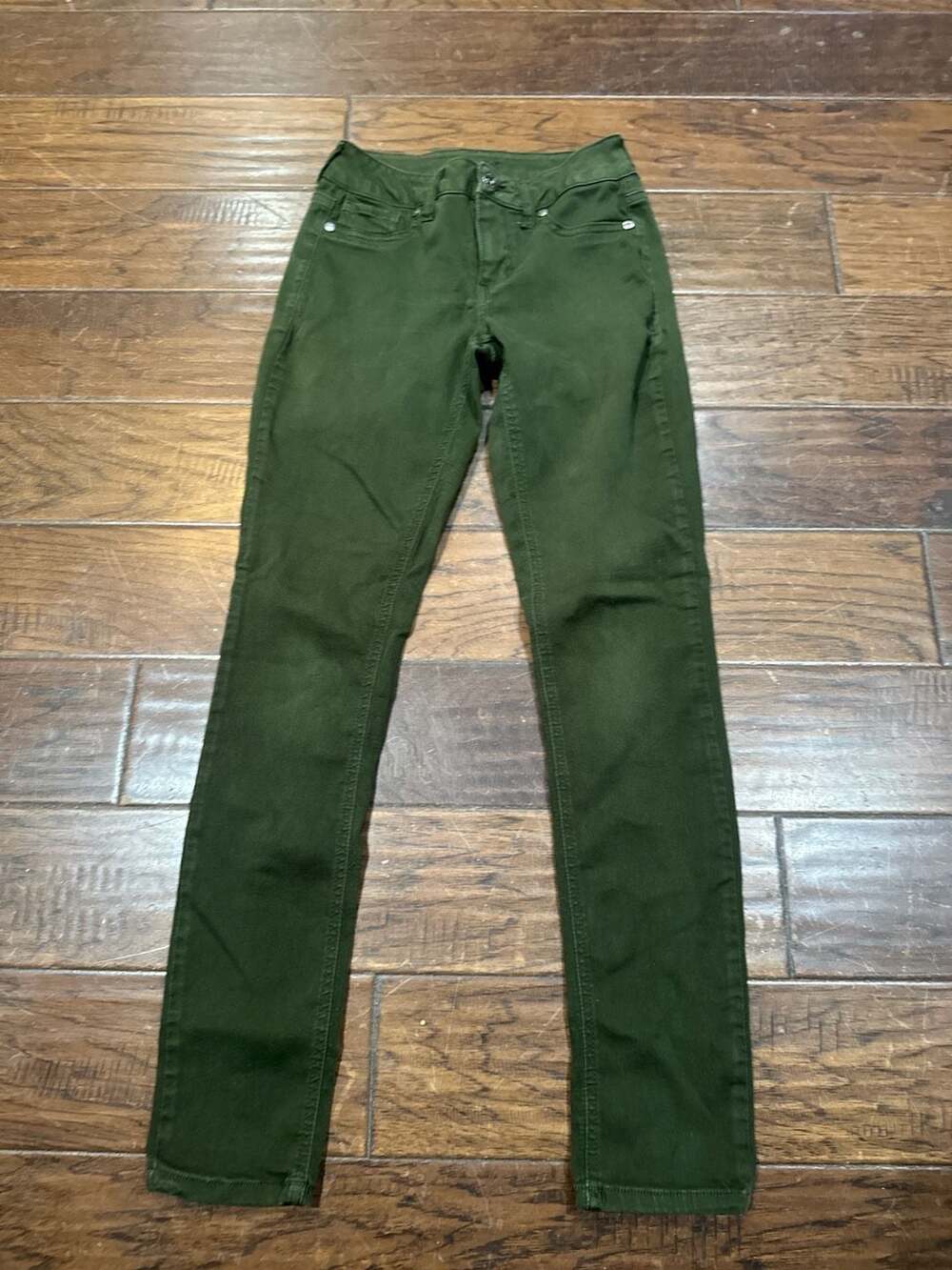 Maurices Olive Green Skinny Fit Jeggings‎